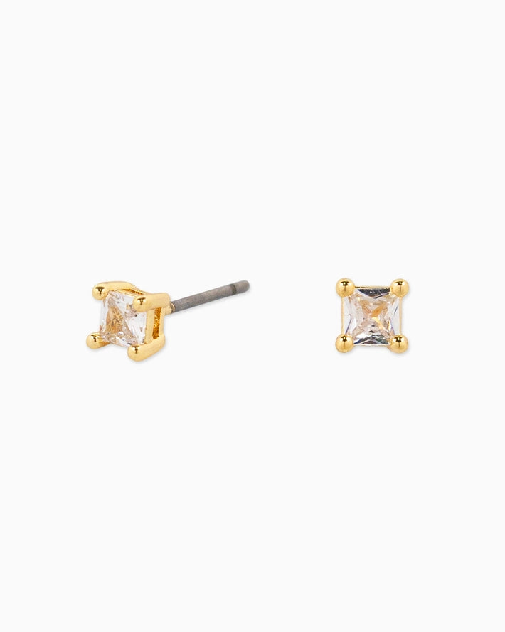 Mother of Pearl Clover & Stud Earring Set