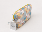 Brooke & Co patchwork makeup bag side view