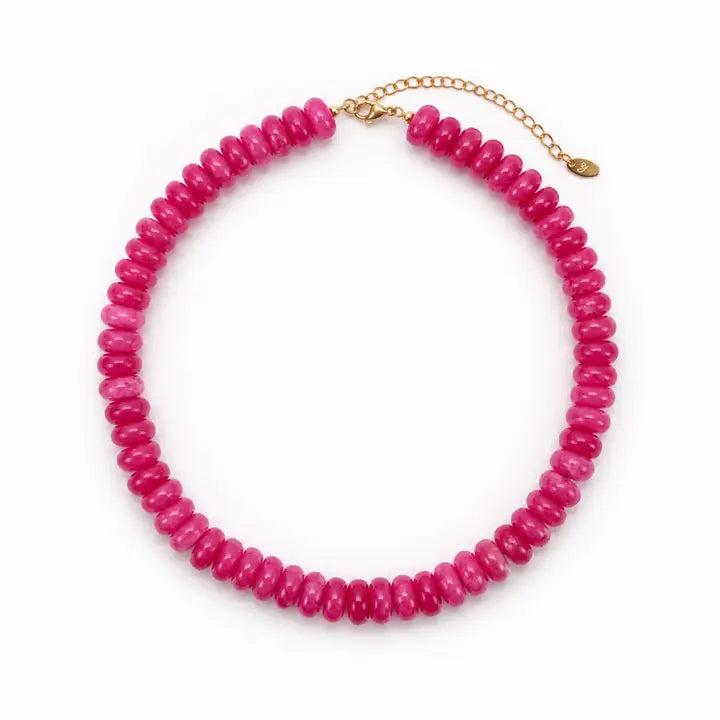 Resin Beaded Necklace