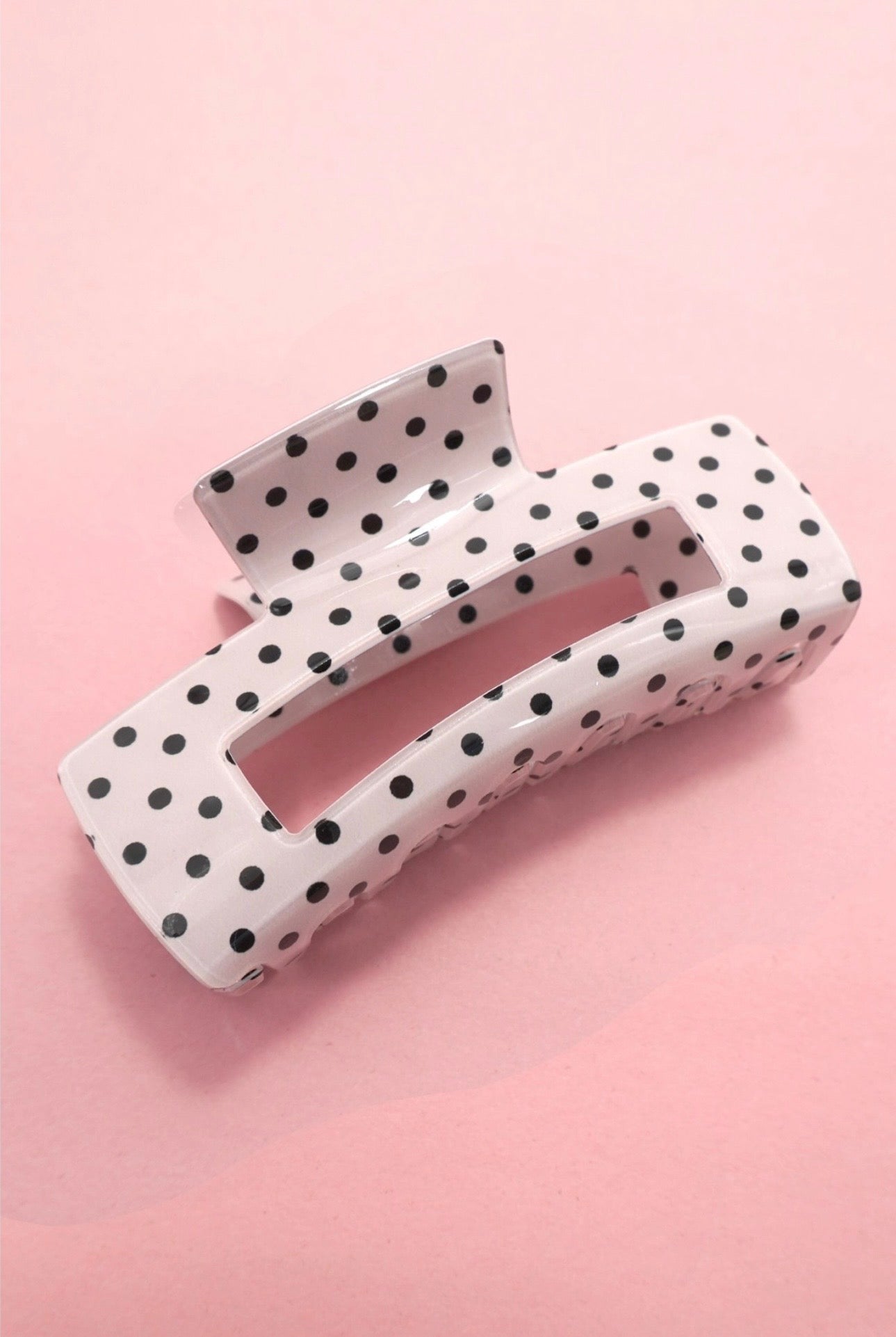 Brooke & Co polka dot claw clip