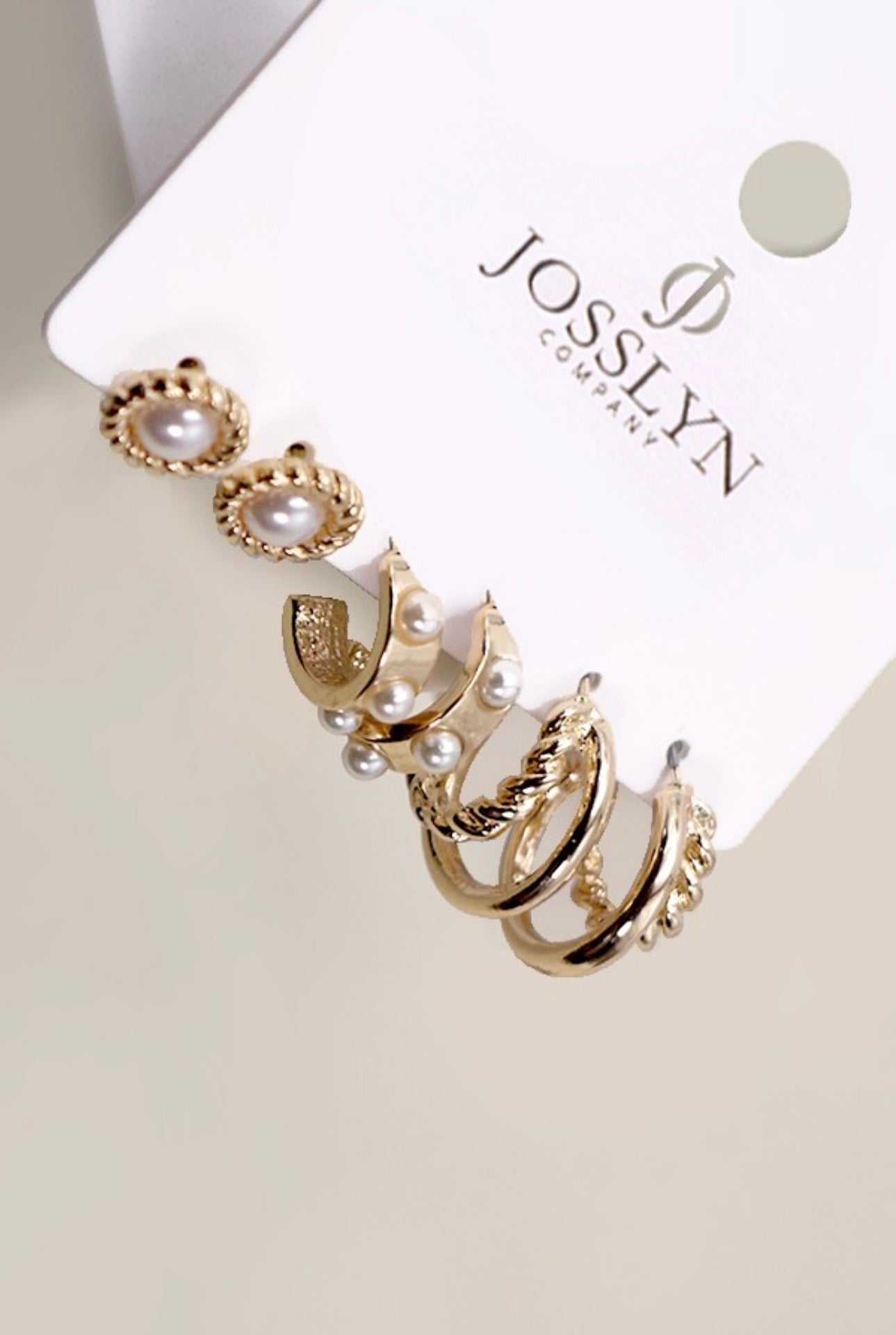Brooke & Co timeless pearl earring set