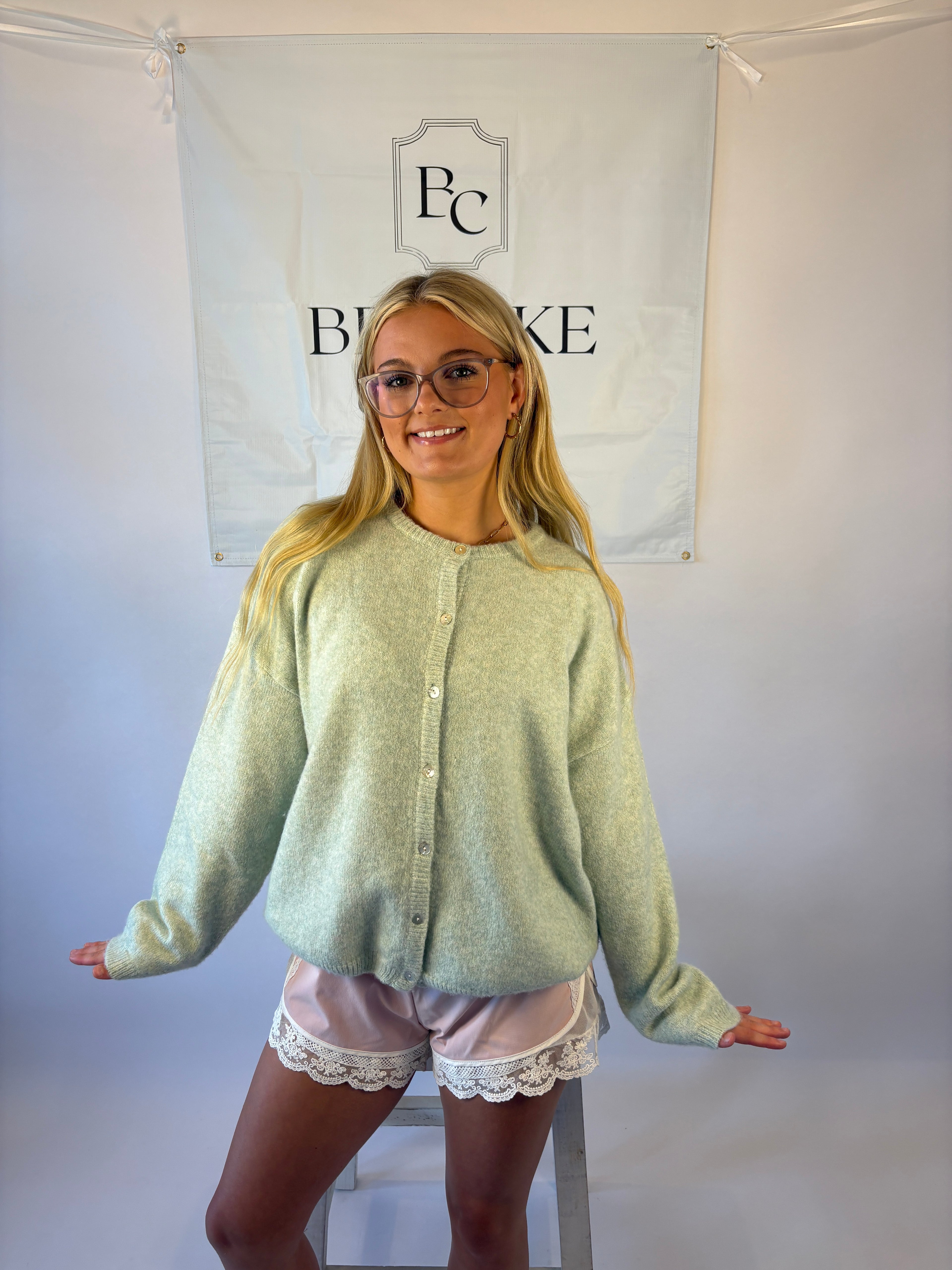 Mint Daydream Cardigan