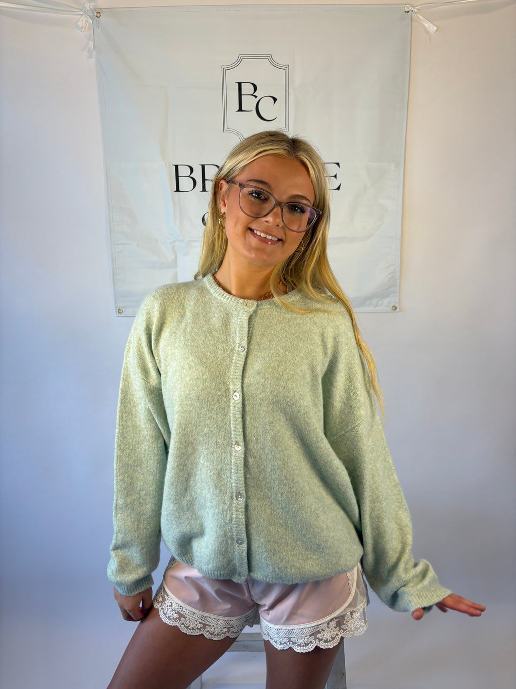 Mint Daydream Cardigan
