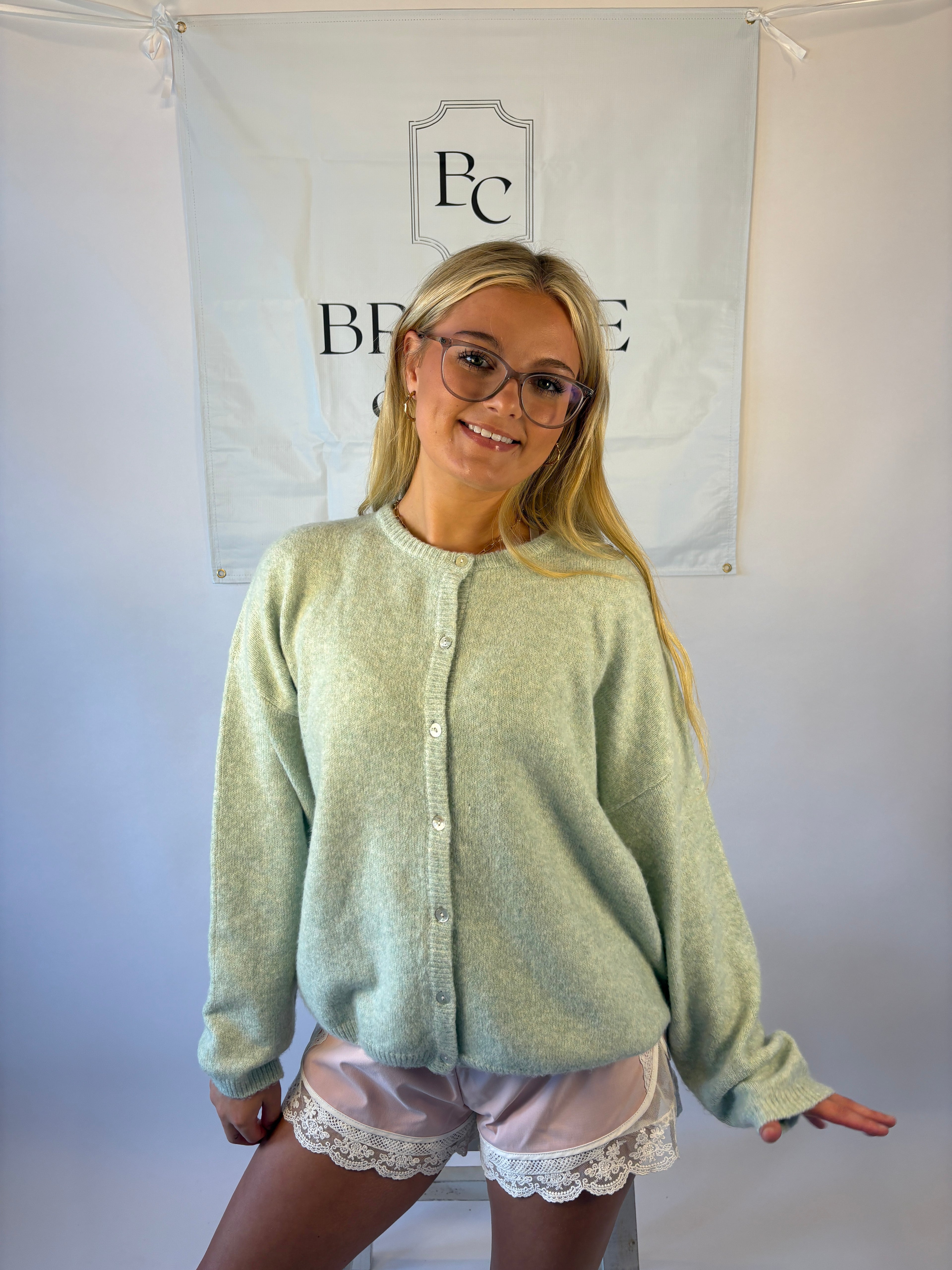 Mint Daydream Cardigan
