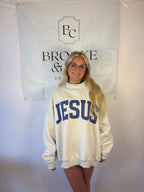 God Is Good/Jesus Reversible Mock Neck