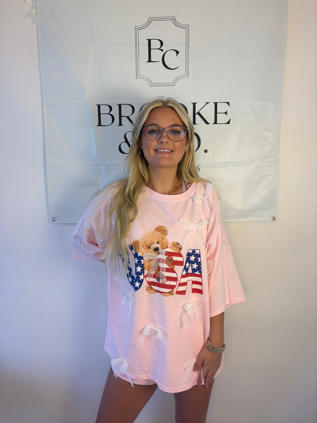 American Bear Oversized Tee