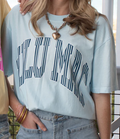 Lulu Mac Striped Comfort Color Tee