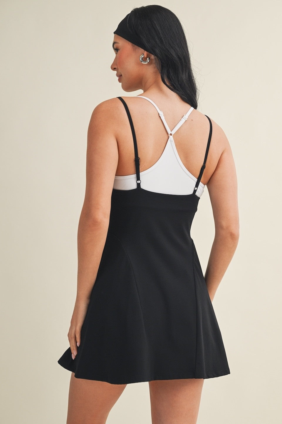 Brooke & co double layered athletic dress back